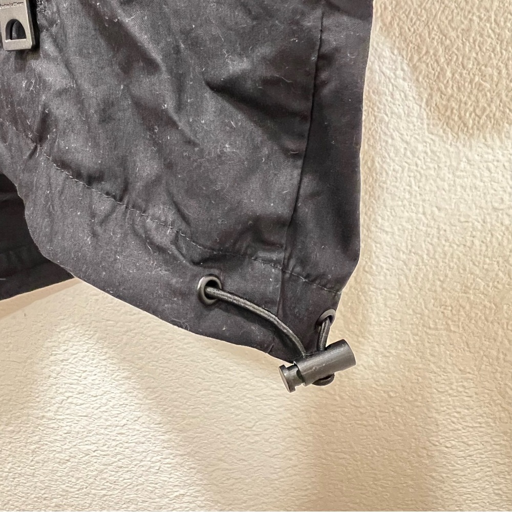 Onitsuka Tiger x Andrea Pompilio Men’s Black Oversized Hooded Jacket Size Medium - Picture 6 of 14